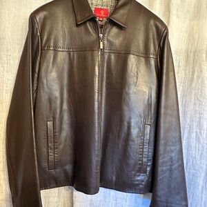 Cole Haan Men's Leather Jacket